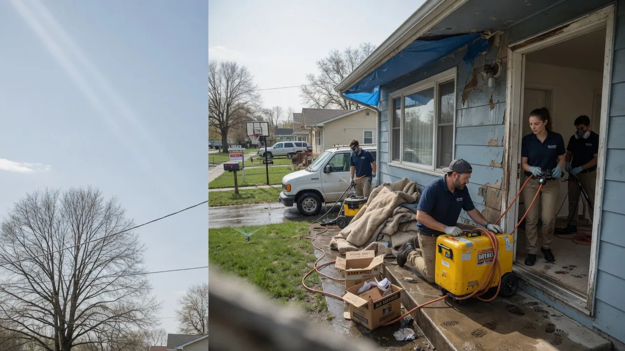 Basement Flood Cleanup in Rush Valley, UT near me